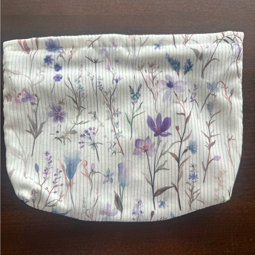 Floral Print Pouch